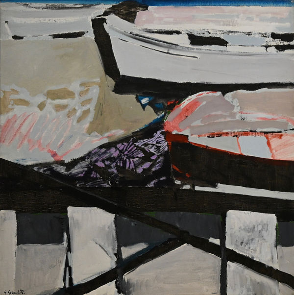 Gabriel GODARD, Barques èchouées, 1972