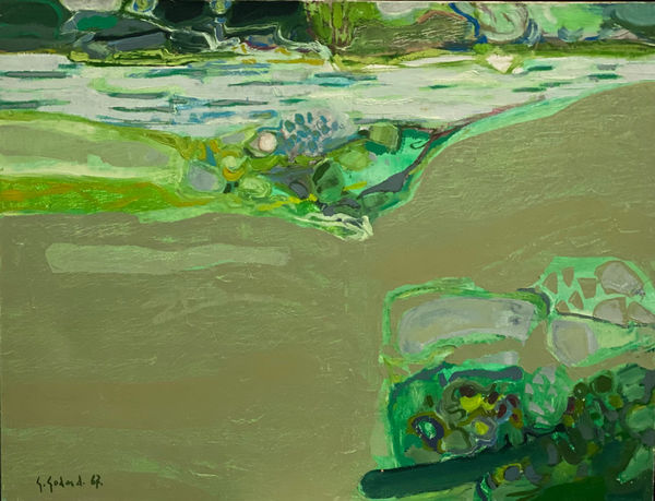 Gabriel GODARD, Bord de Louet, 1967