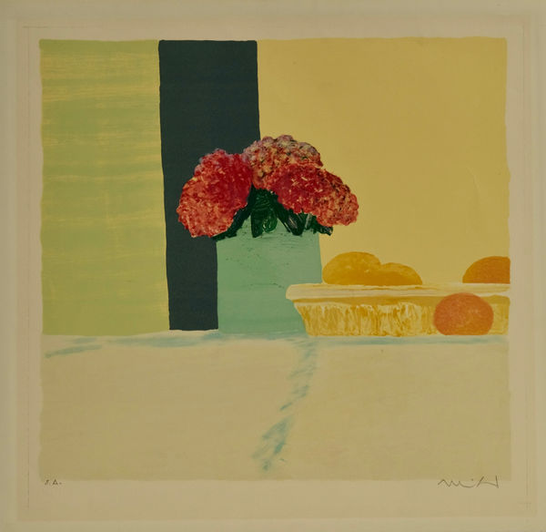 Roger MÜHL, Le bouquet rouge, ca. 2000