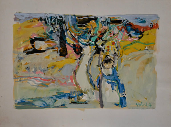 Gabriel GODARD, Apple Tree, 1967