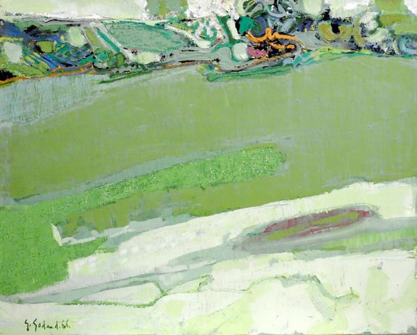Gabriel GODARD, Paysage horizontal, 1966