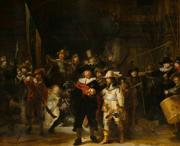 Rembrandt, Militia Company of District II under the Command of Captain Frans Banninck Cocq, 1837