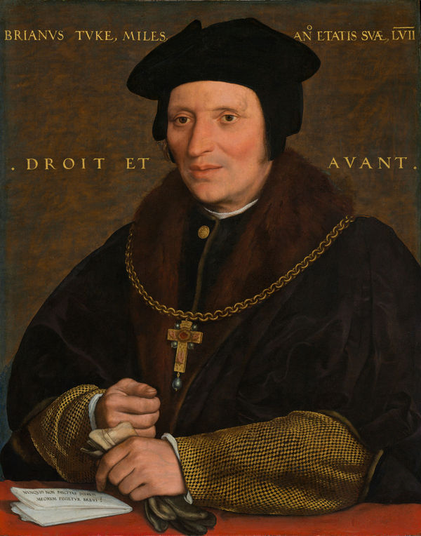 Hans Holbein the Younger, Sir Brian Tuke, 1534