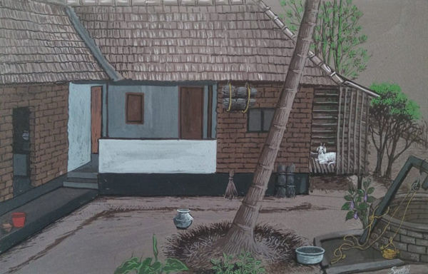 Santhi EN, Village Memories, 2022