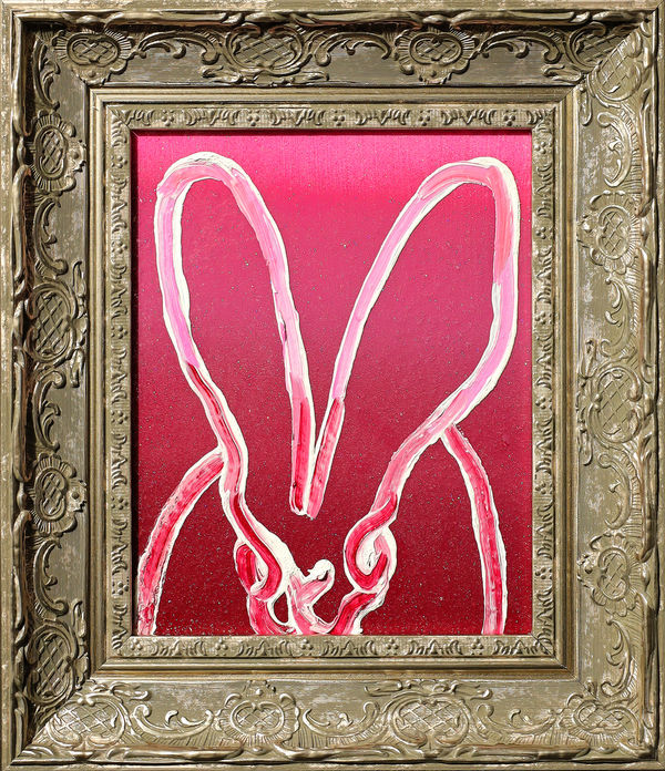 Hunt Slonem, 'Ruby Tuesday' Unique Painting, 2023