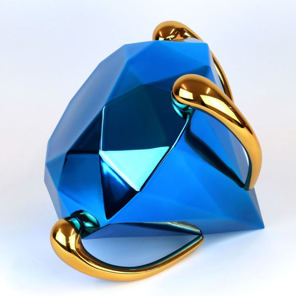 Jeff Koons, 'Diamond' (Blue), 2023