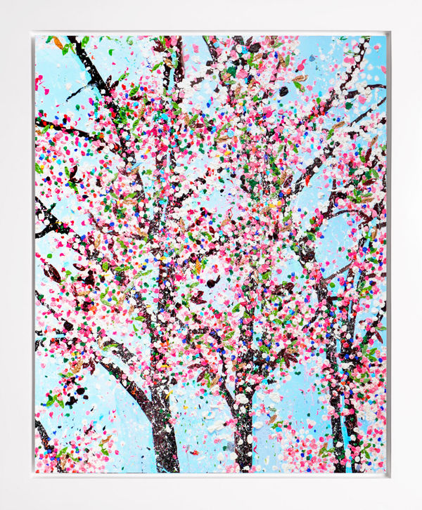 Damien Hirst, The Virtues 'Control,' Limited Edition 'Cherry Blossom' Landscape, 2021