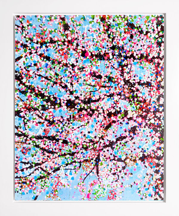 Damien Hirst, The Virtues 'Loyalty', Limited Edition 'Cherry Blossom' Landscape, 2021