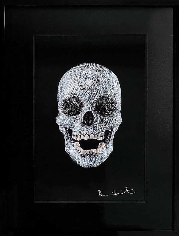 Damien Hirst, 3D 'For The Love Of God' Lenticular Skull, 2012