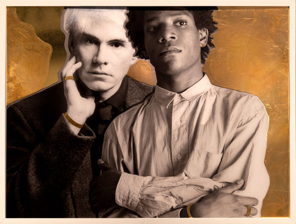 Andy Warhol and Jean Michel Basquiat