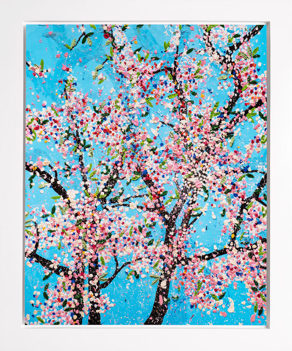 Damien Hirst, The Virtues 'Politeness', Limited Edition 'Cherry Blossom' Landscape, 2021
