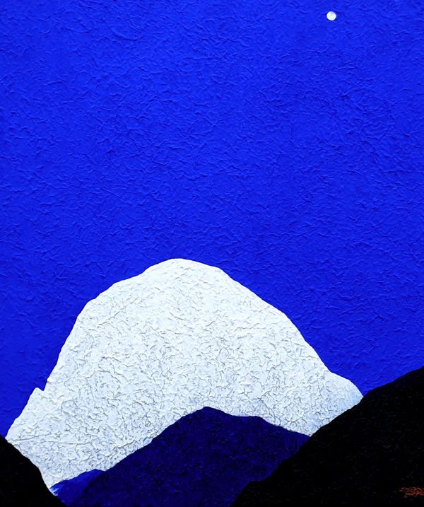 Chanmo KANG, Méditation- l'Amour de la lumière 10, Daulaghiri, 2021