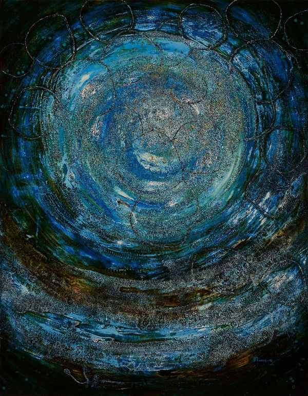 Myeung-Hee PARK, my universe (big bang) 50f, 2024