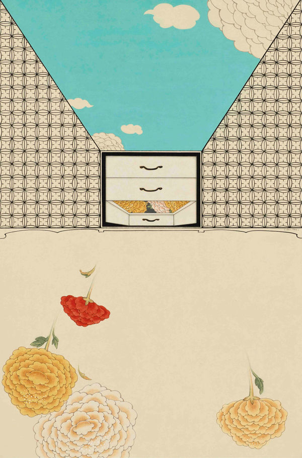 Seongmin AHN, Its Inside Is Bigger Than Its Outside peonies 03, 2016