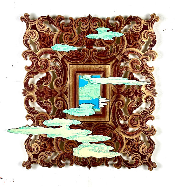 Seongmin AHN, Cloudwater Italian frame 02_01, 2025