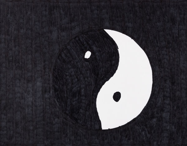 Bill Lilly, Yin Yang Sign, 2022