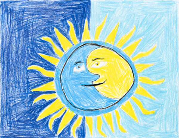 Jack O'Sullivan, Sun and Moon of the Face, 2024