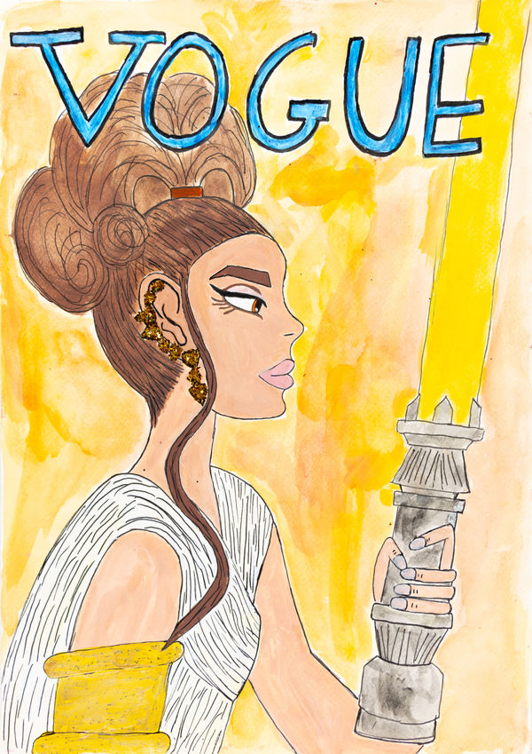 Ariée, Rey Skywalker is the First Cover of Vogue, 2021