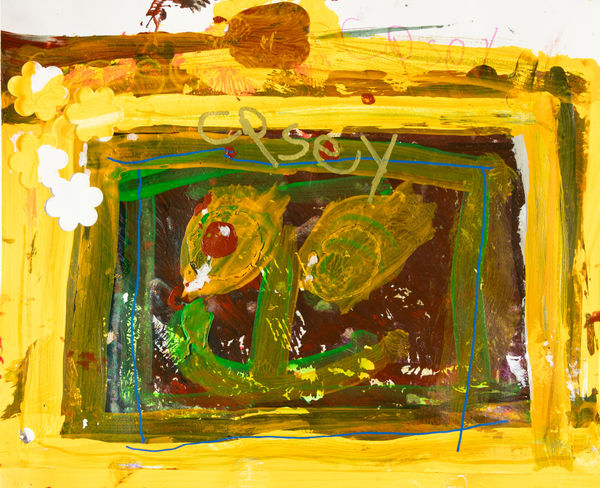 Casey Chrzan, Painting River, 2023