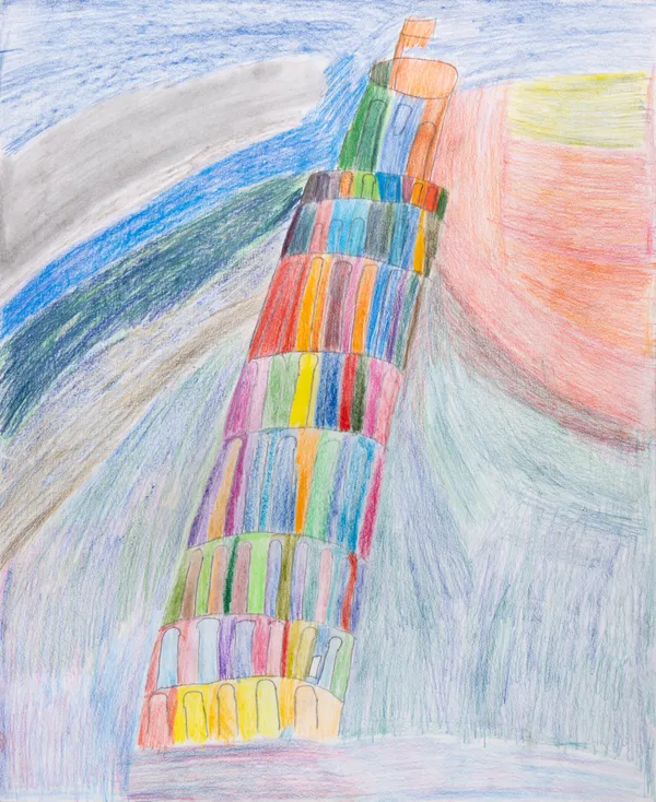 Joey Center, Tower of Pisa, 2024