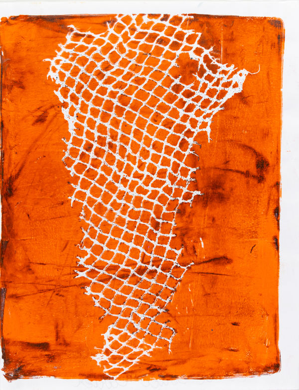 Ariée, White and Orange, 2023