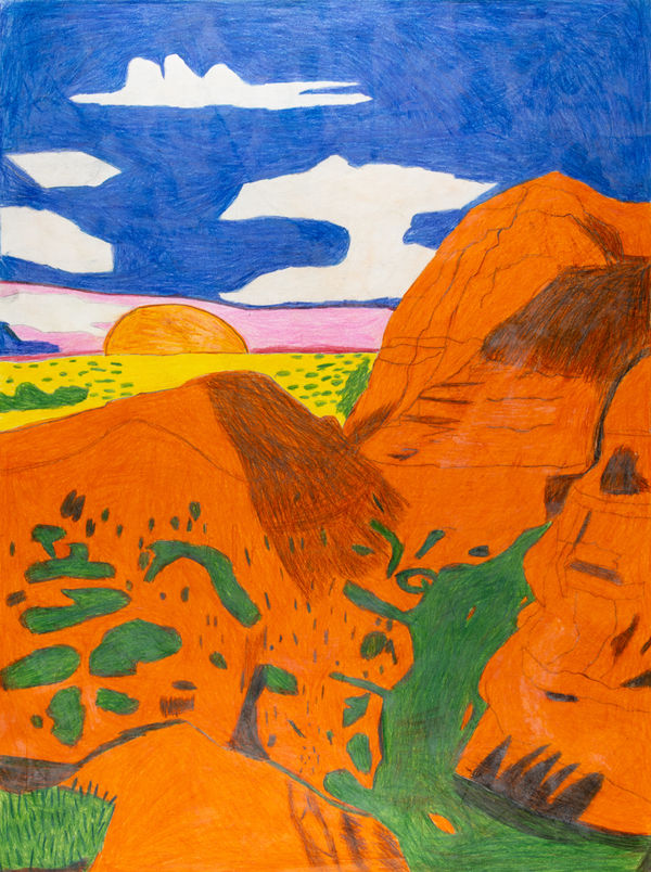 Jack O'Sullivan, Canyon Rock Sunrise, 2016