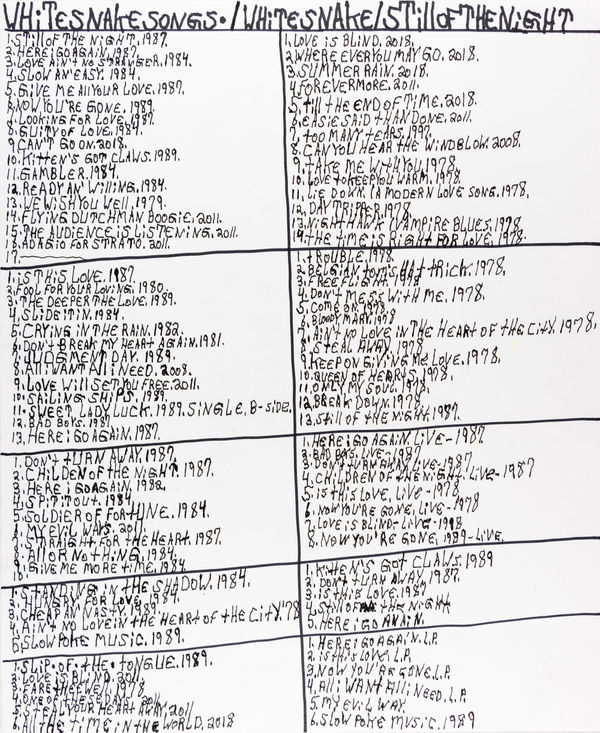 Bill Lilly, White Snake, 2021