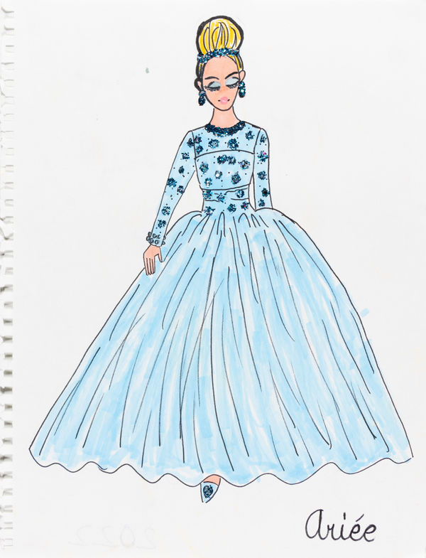 Ariée, Untitled (Cinderella) , 2022