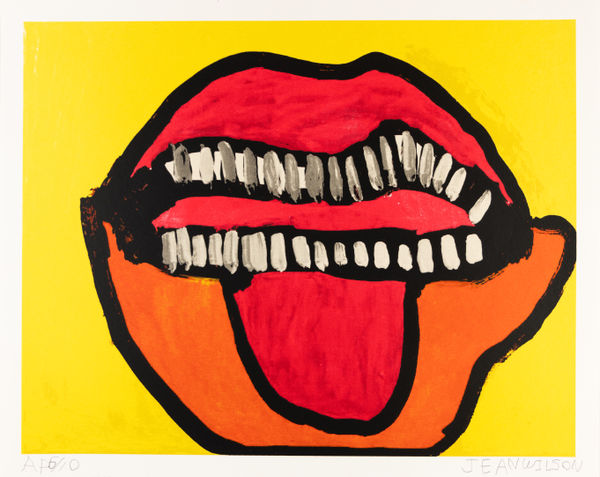 Jean Wilson, Untitled (Rolling Stones Print Portfolio), Pre-2019