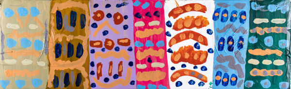 Marcelo Aguilar, 7 Colored Sky, 2025