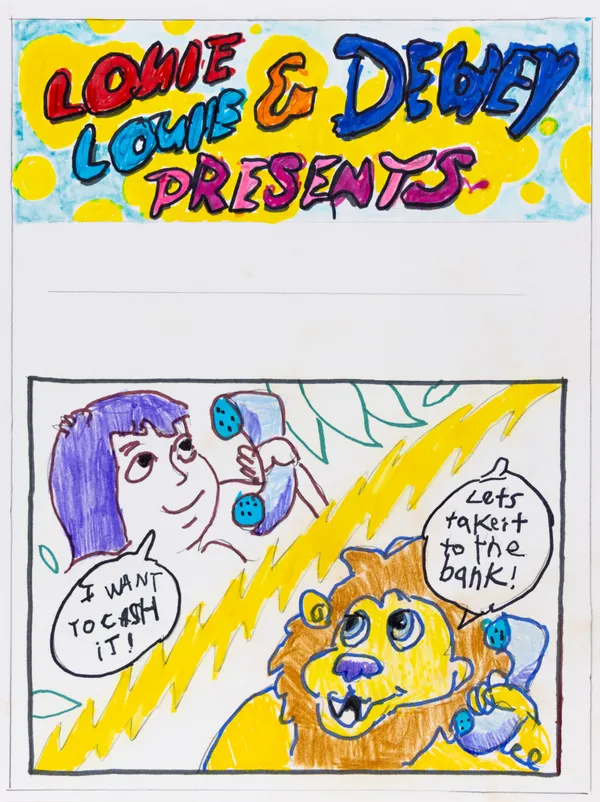 David Krueger with Ben Marcus, Louie Louie & Dewey Presents , n.d.