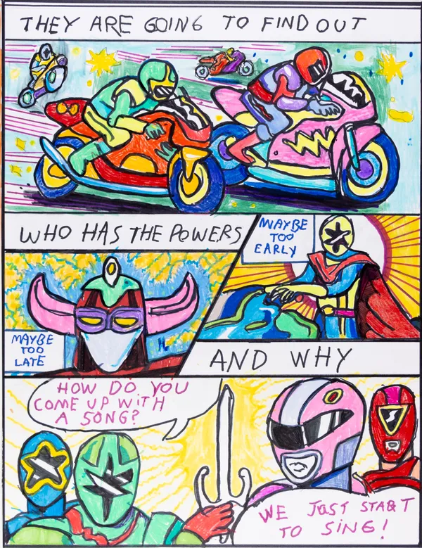 David Krueger with Ben Marcus, They Are Going to Find Out, n.d.