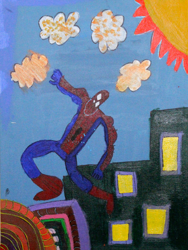 Christina Zion, Spider-Man Jump Off the Wall, 2013