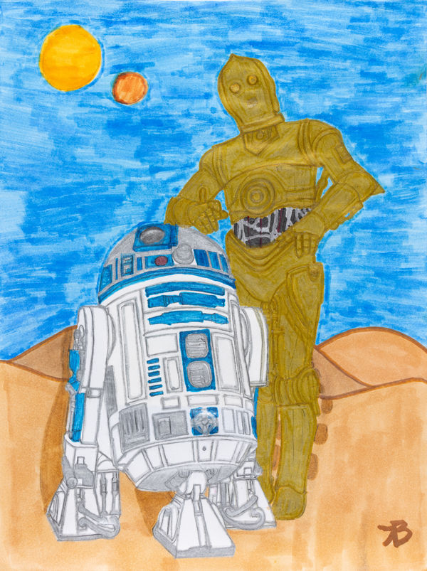 Bridget Karsten, Star Wars: Togethter Again, my (O.G. Droids), 2024