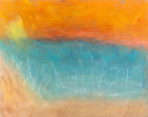 Chris Viau, Sunrise on the Lake Michigan Beach, 2016