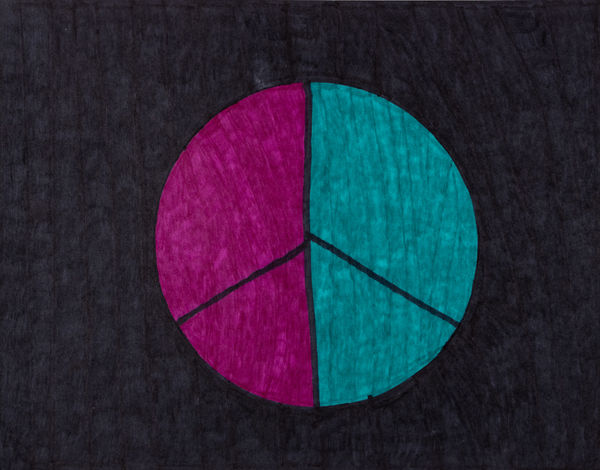 Bill Lilly, Peace Sign, 2022