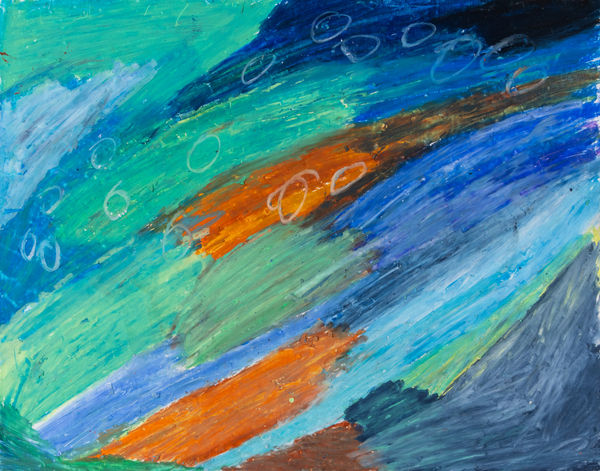 Joey Center, Abstract Galaxy, 2024