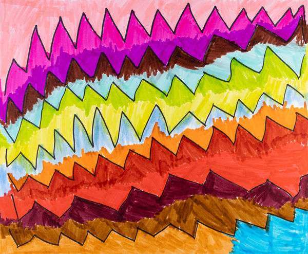 Joey Center, Zigzag, 2021