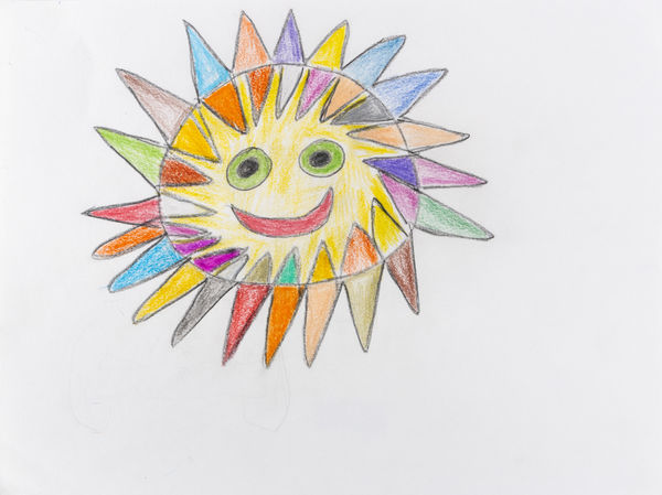Carol Pyes, Smiling Face Sun, 2020