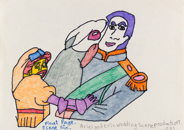 Christina Zion, The Little Mermaid Under the Sea # 6, 2021