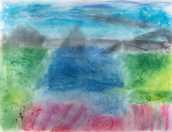 Amanda Gantner, Mountains Landscape, 2016