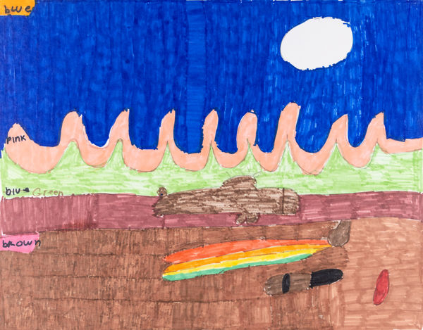 Maria Vanik, The Sleeping Gypsy by Henri Rousseau 1897, 2021