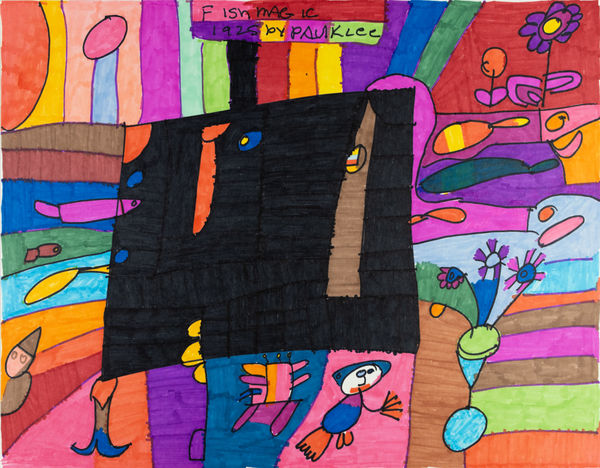 Maria Vanik, 1925 by Paul Klee Fish Magic, 2021