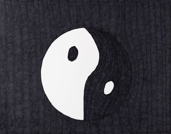 Bill Lilly, Yin Yang Sign, 2022