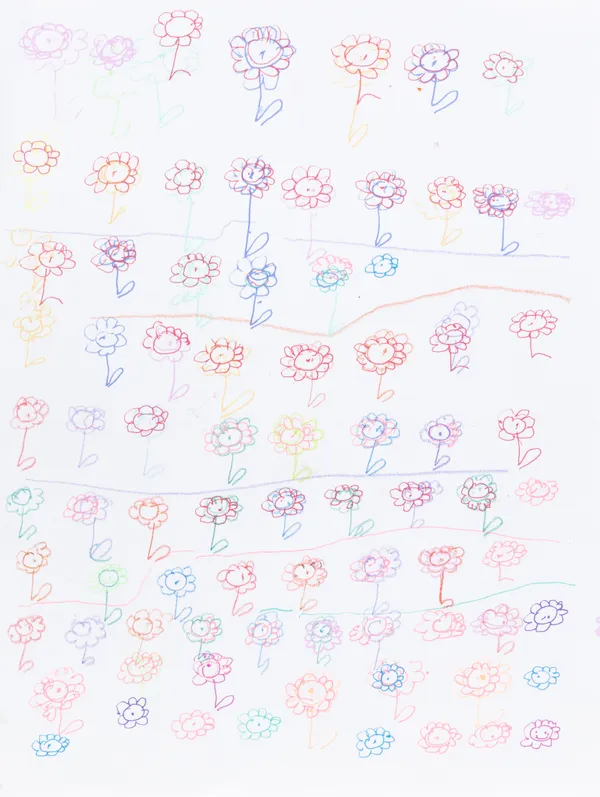 Angel Sanders, Flowers, 2025