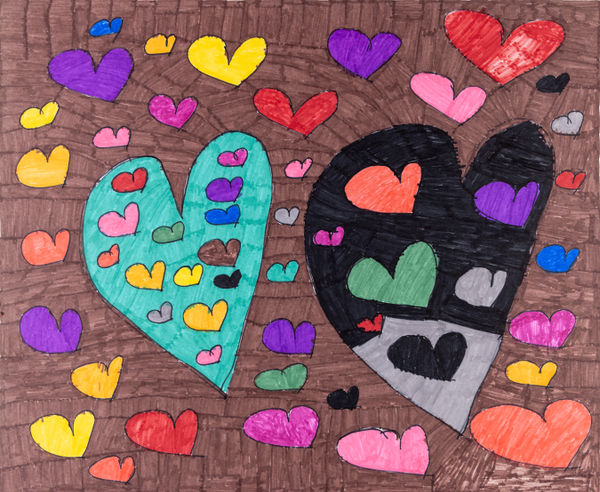 Maria Vanik, Heart Rainbow, 2018