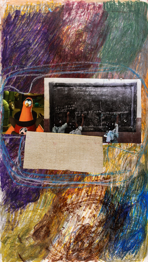 Lawrence M., Blue and White Clown Fish, 2025