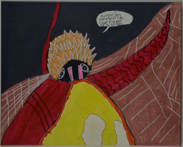 Christina Zion, Hungarian Horntails Can Shoot Flames Up to 50 Feet, 2018