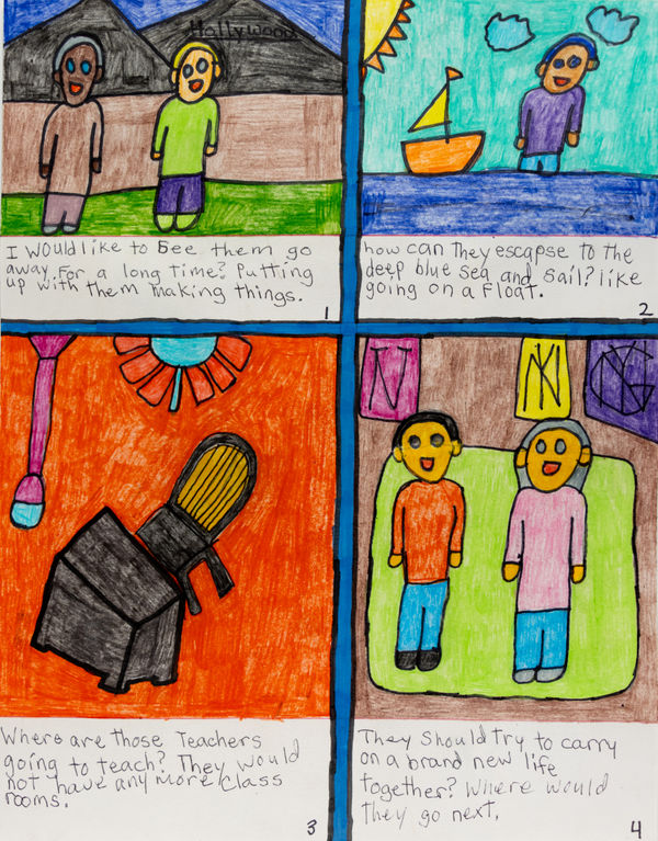 Christina Zion, People in College Together, 2016