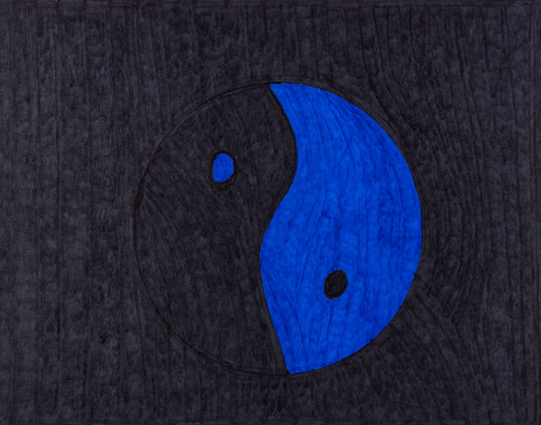 Bill Lilly, Yin Yang Sign , 2022